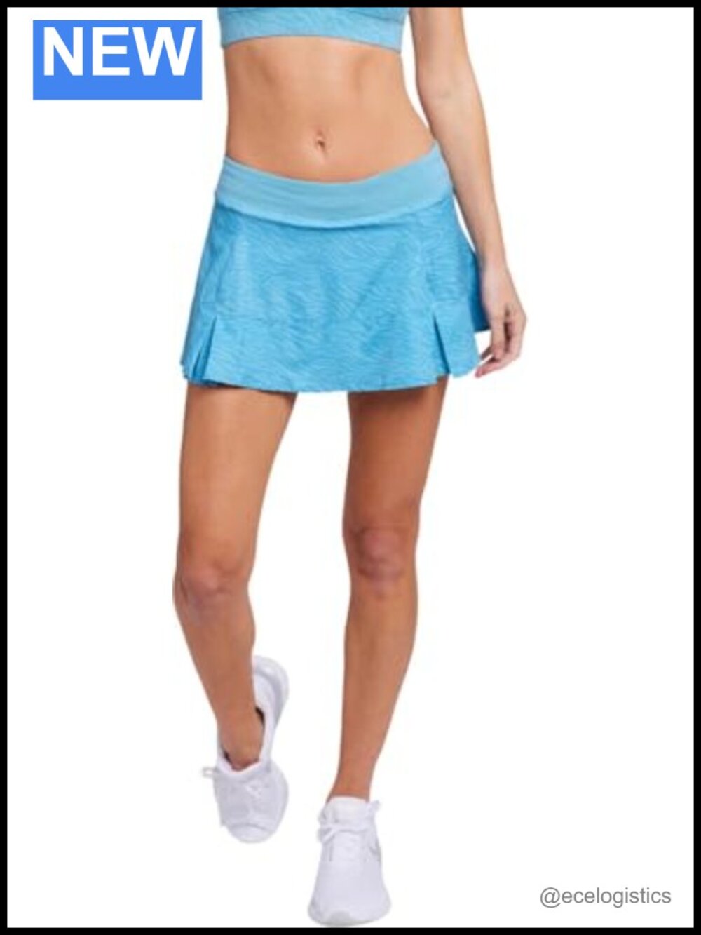 Performance Skort with Inner Shorts, High Stretch, Tennis Skirt